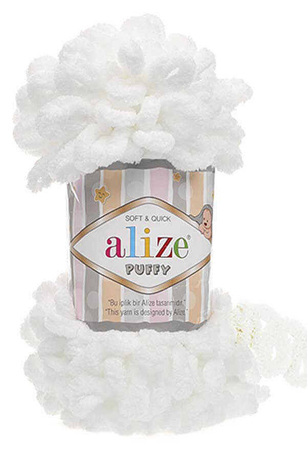 ALİZE PUFFY 55 BEYAZ - 1