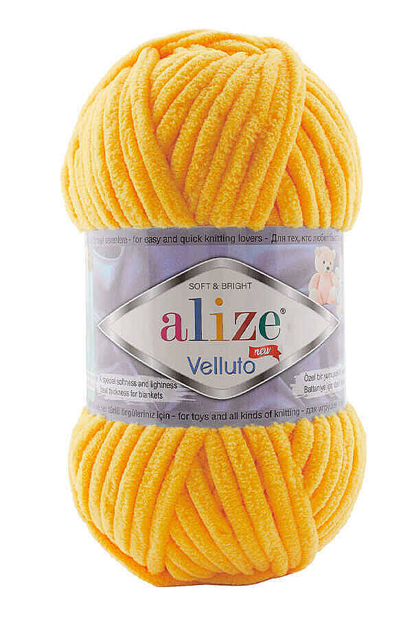 ALİZE VELLUTO 216 KOYU SARI - 1